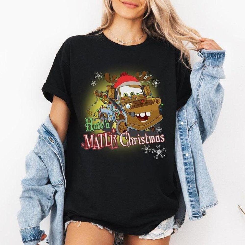 Pixar Cars Tow Mater Have A Mater Christmas Disney Vuitino Apparel